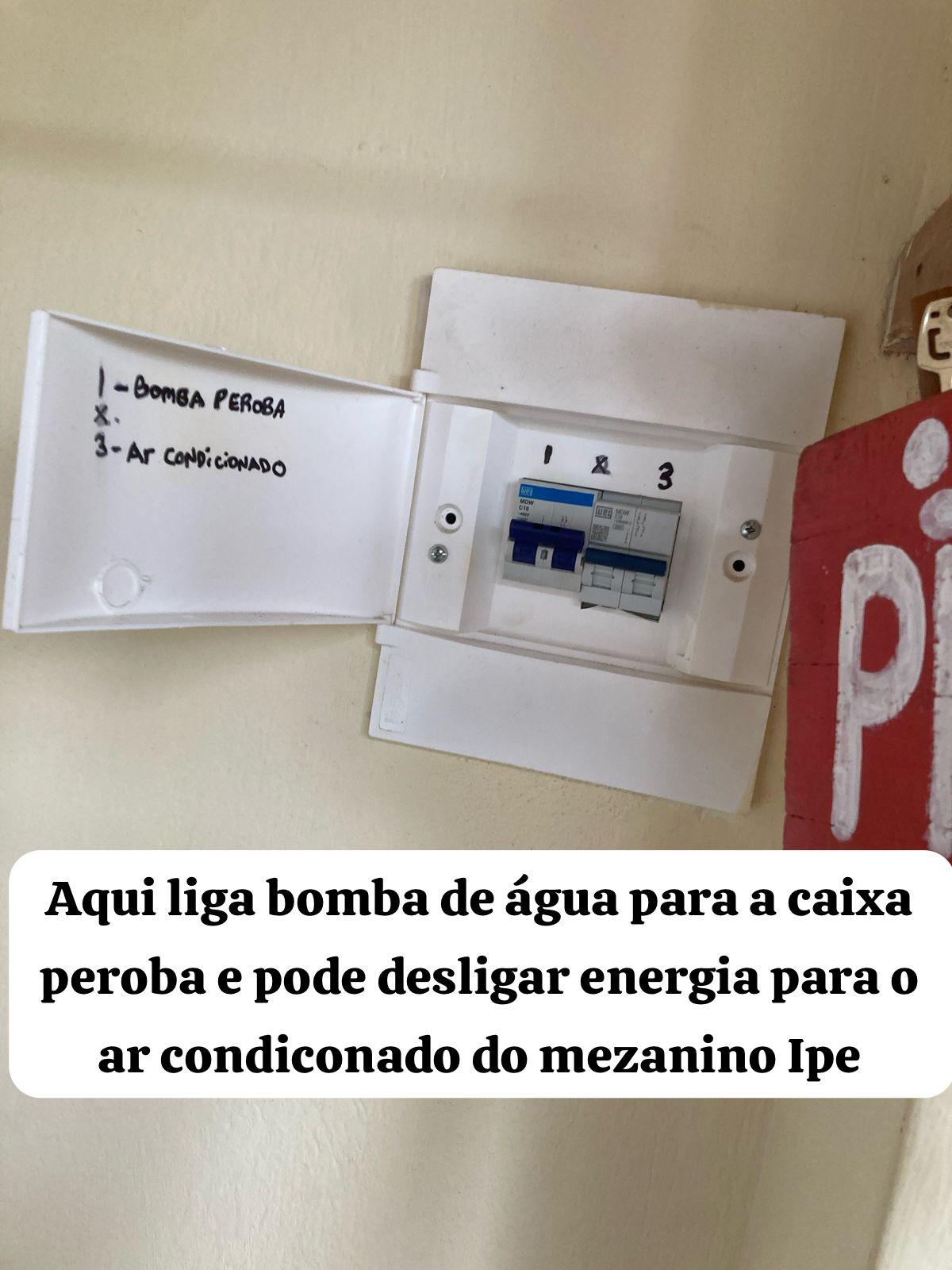 Disjuntor bomba Peroba