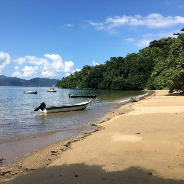 Tranquility of a secluded beach